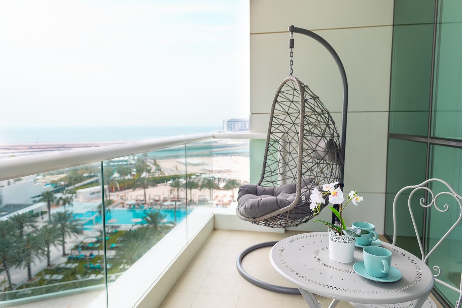 Al Bateen 2BR JBR private Beach