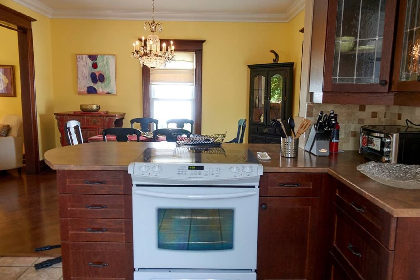 Kitchen - looking through to dining room