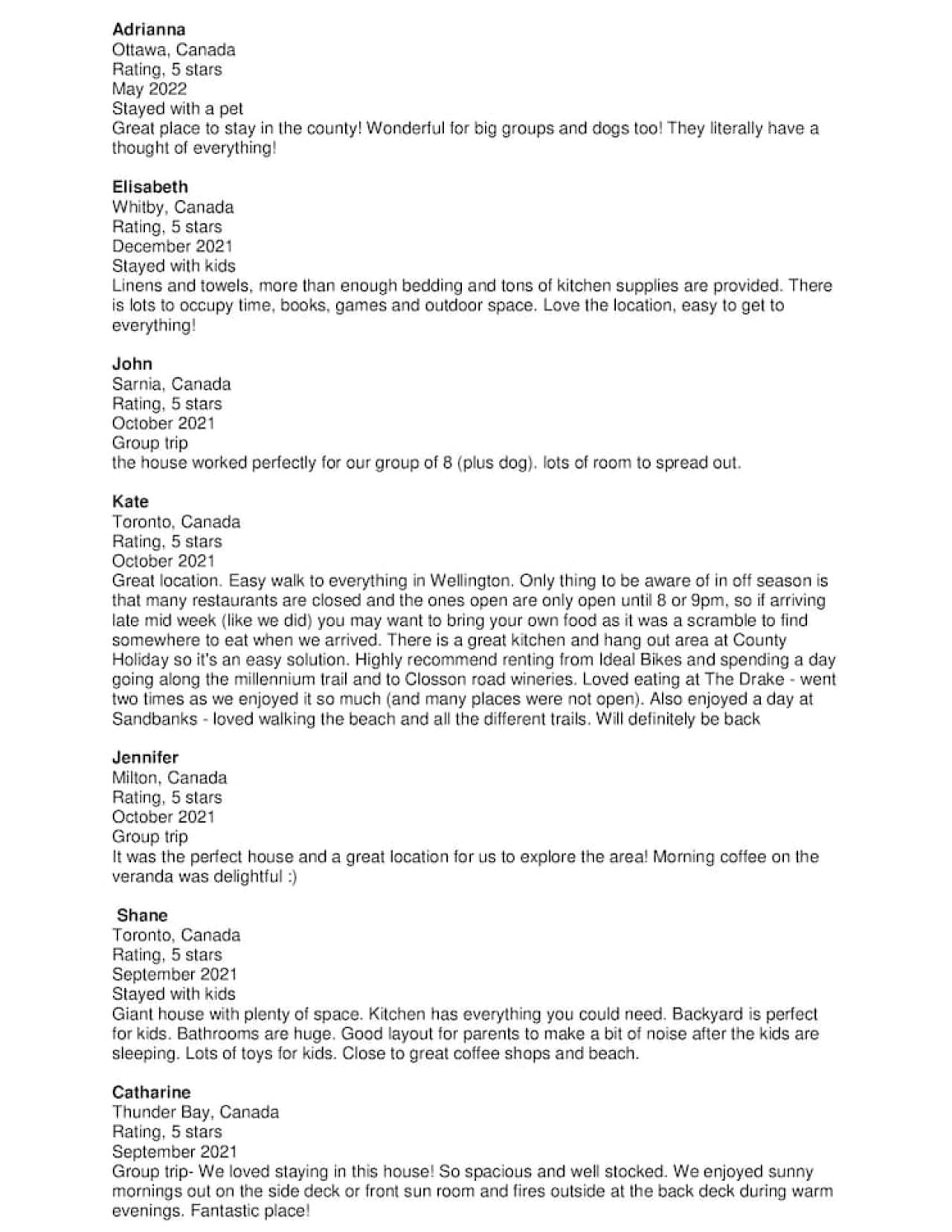Gwyn Haven has been renting for a many years however we have made a fresh new listing page on Airbnb. We have copied our reviews from years past here so you can see what our wonderful guests have to say!