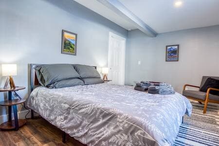 Your spacious private bedroom.