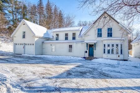 The front of my large home. Parking and entrance are in the back.