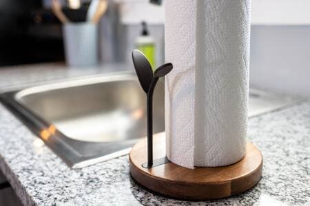 A stocked kitchen to cook at home before or after your day outside.