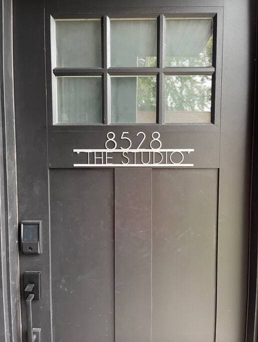 All Entrances are private with a keypad