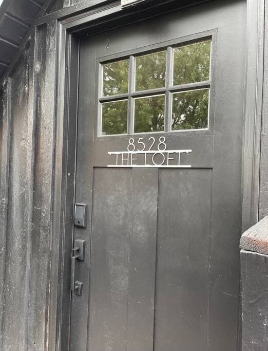 All Doors have keypad and are labeled