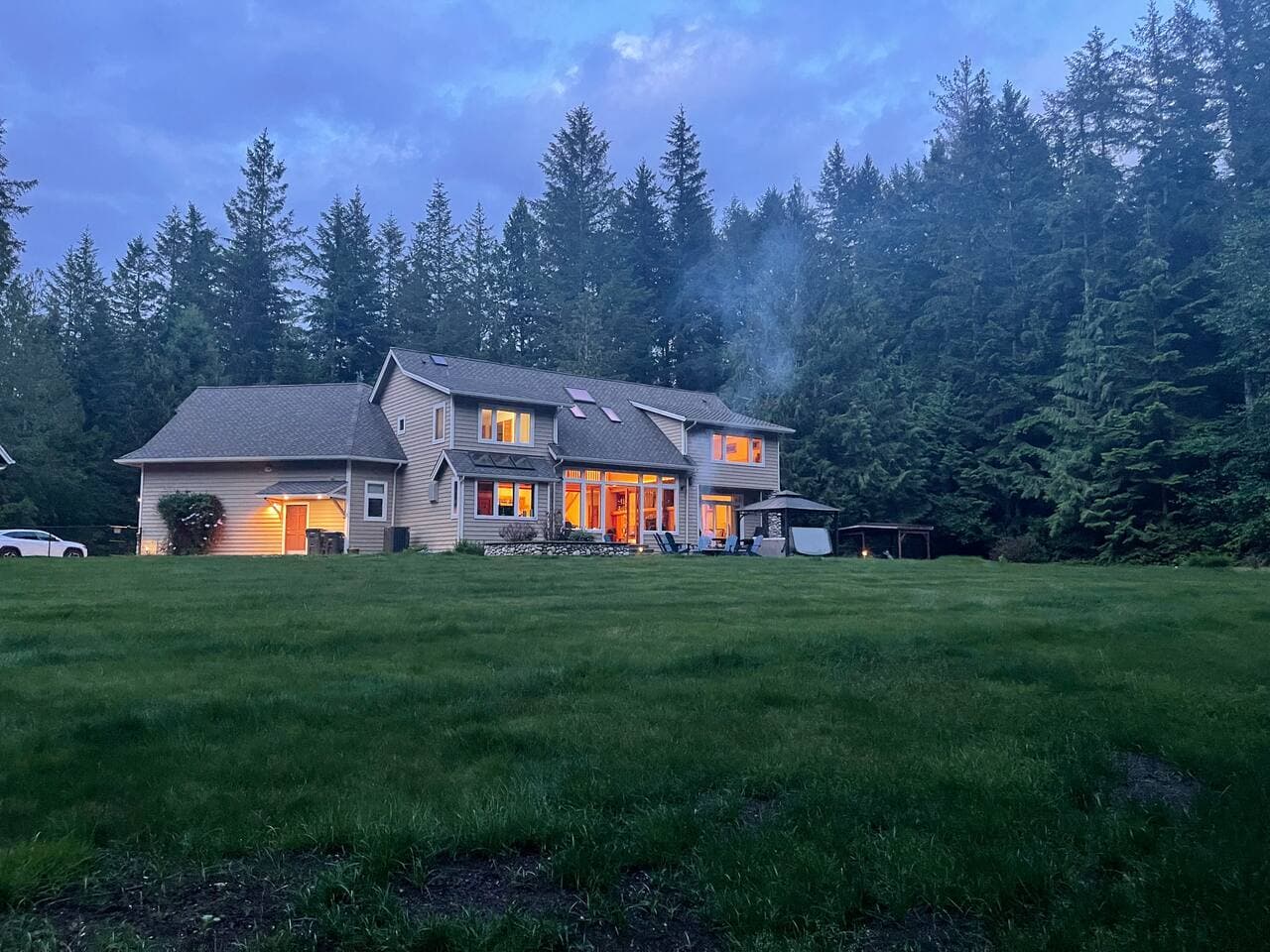 These 6 acres feel a hundred miles from anywhere, but close to everything.