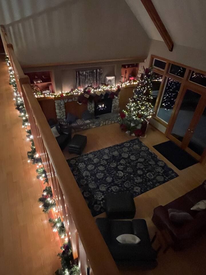 Enjoy Holiday decor from mid to late November through early January,