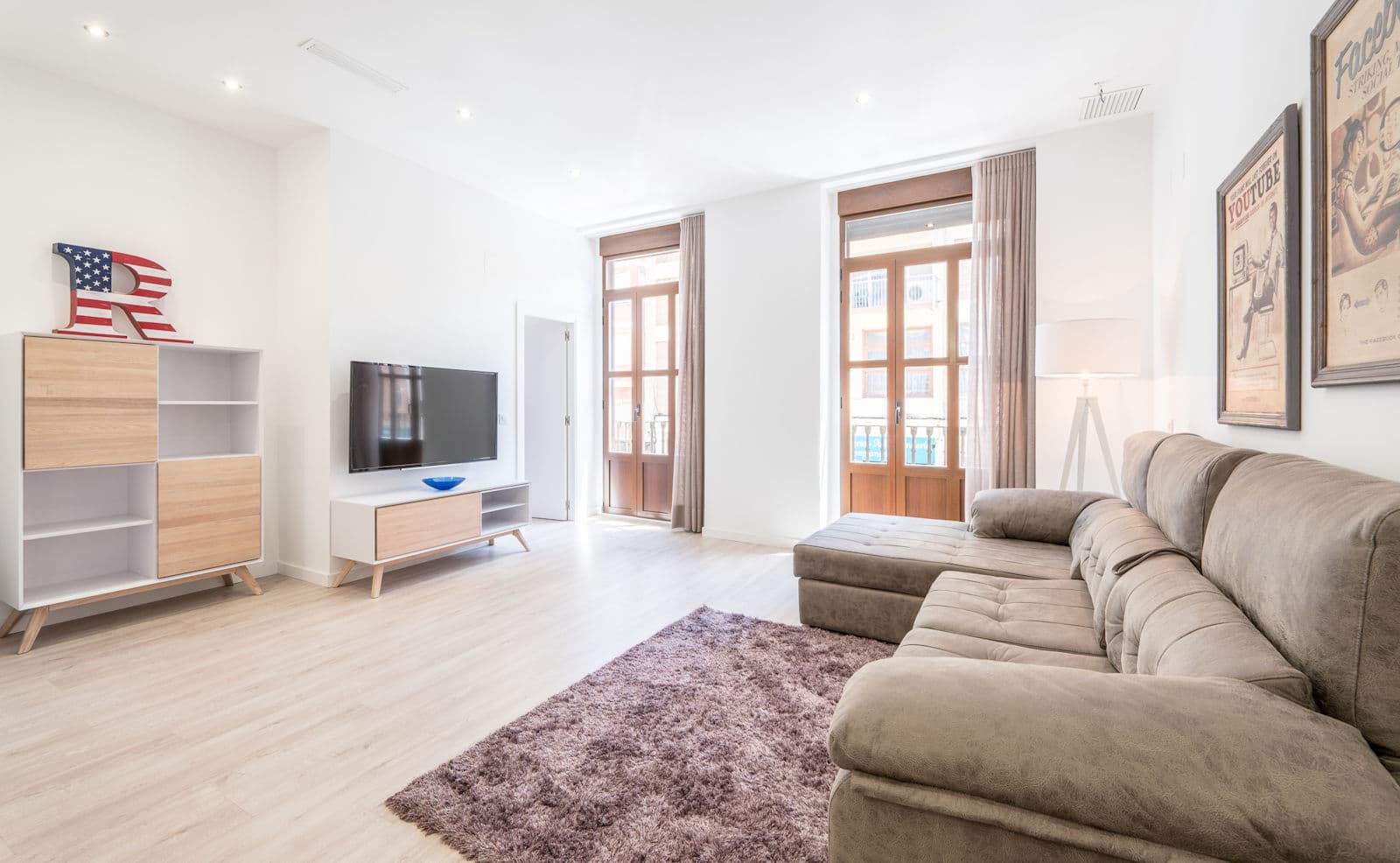 Bright living room