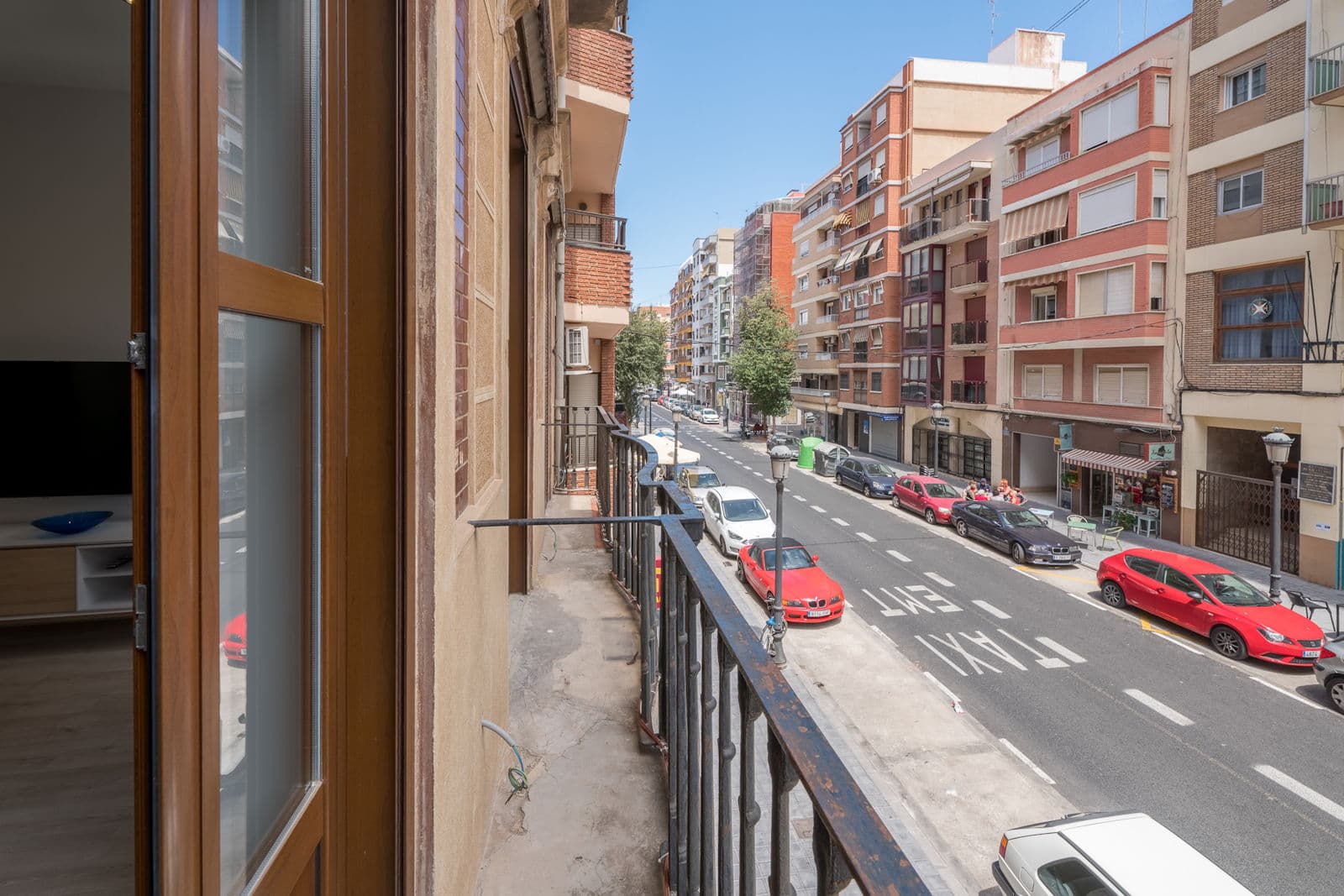 View to the street