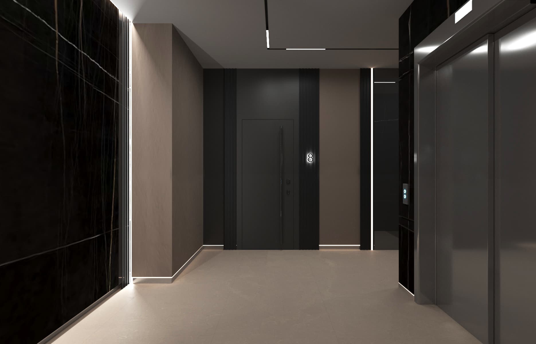 Entrance - Accessible by elevator