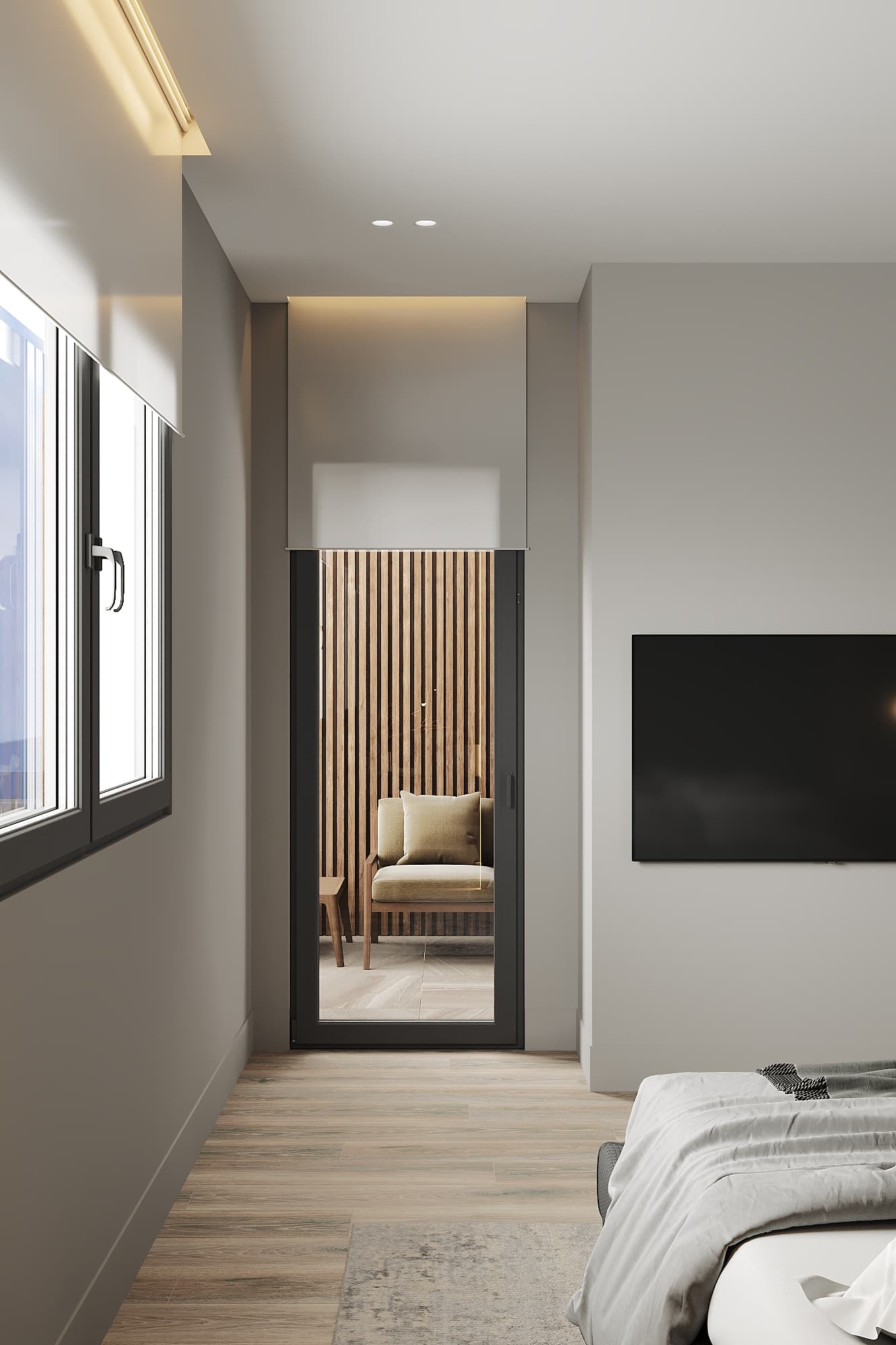 Master Bedroom - Adjoining terrace