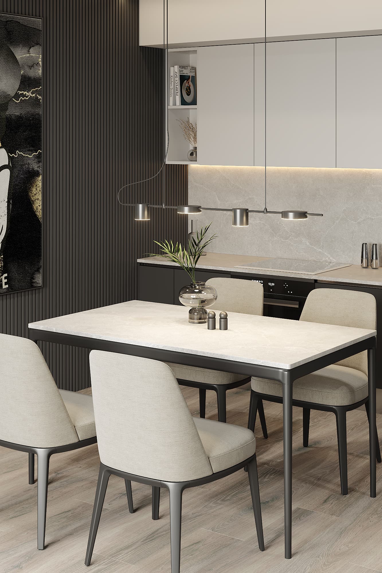Dining Area and Kitchen