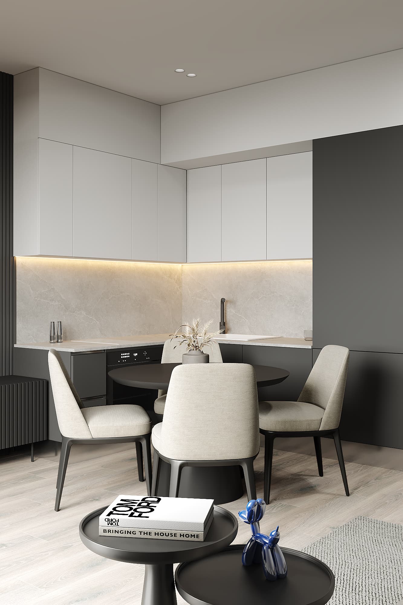 Dining Area and Kitchen
