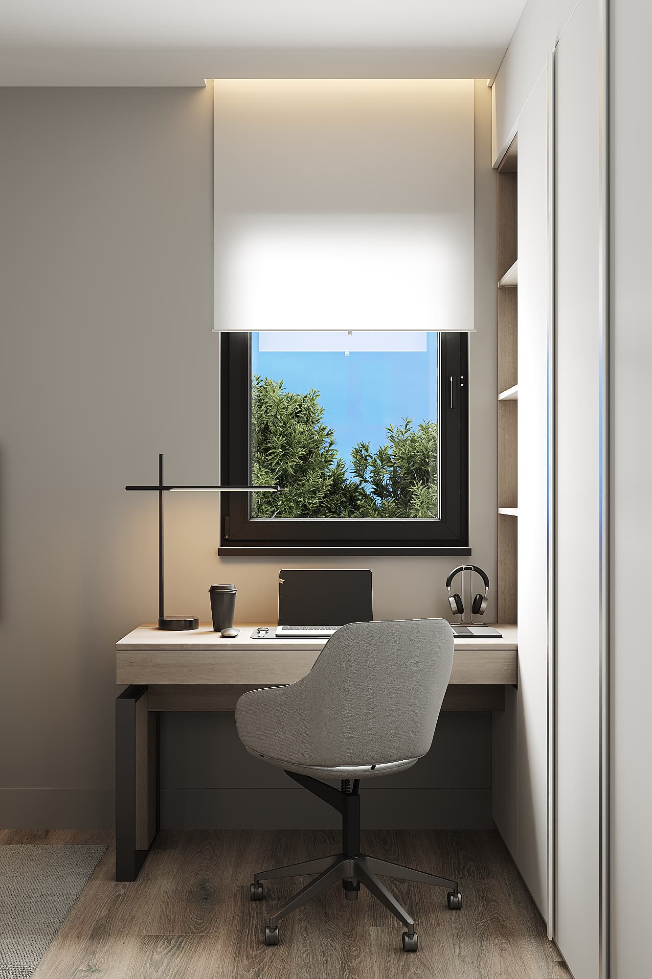 Work space - Guest bedroom
