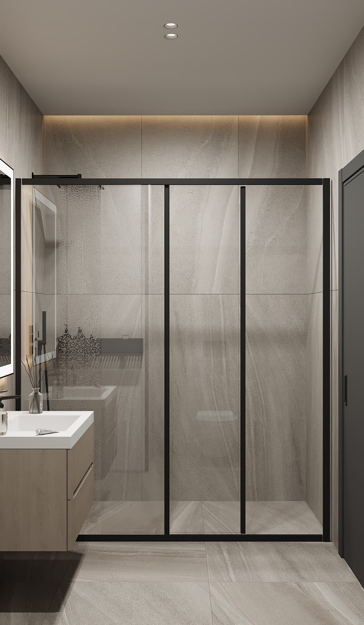 Bathroom - Spacious shower