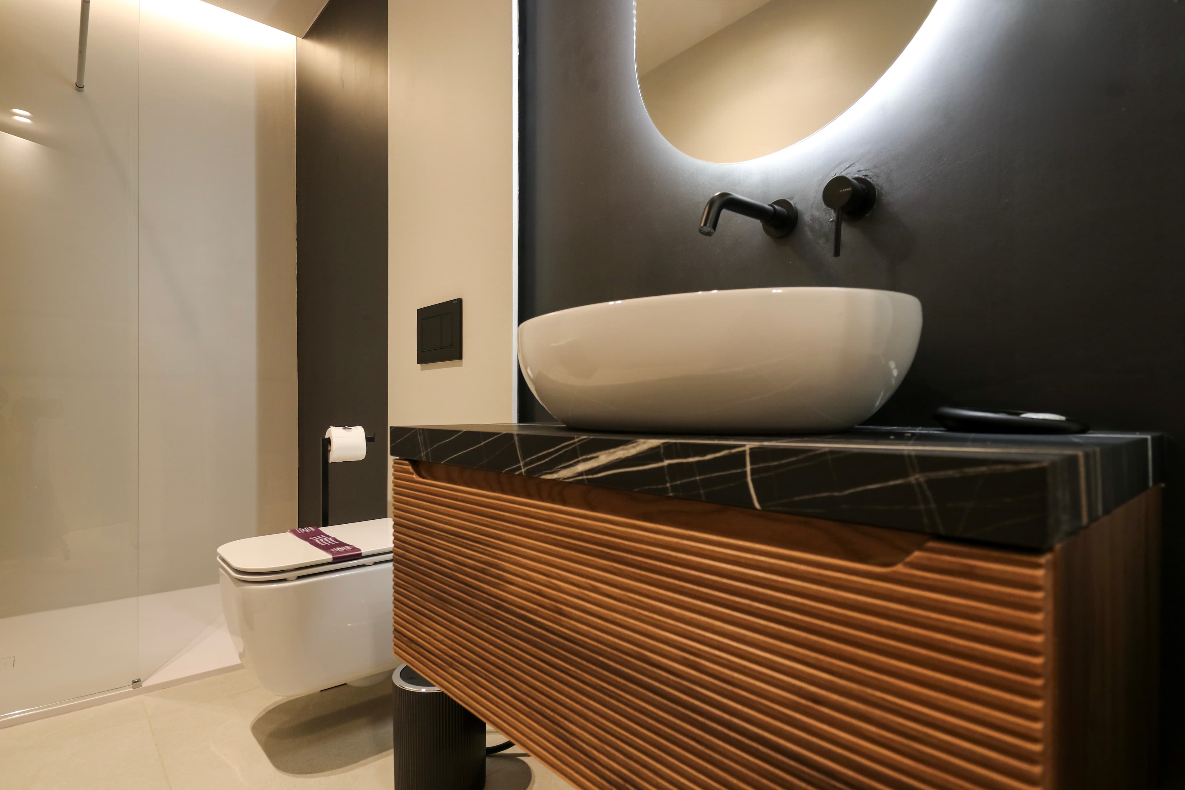 Bathroom with all amenities you need