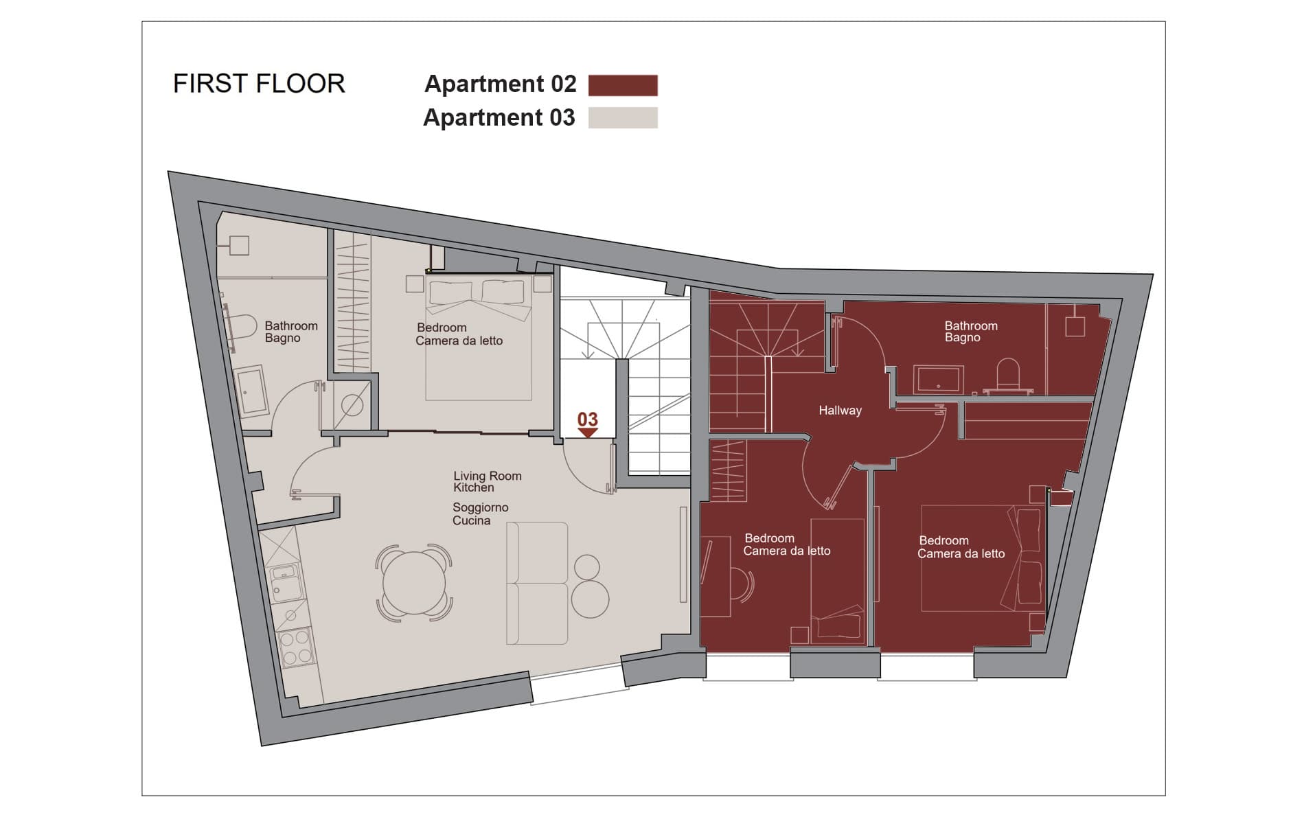 Floorplan 1st FLOOR (color)