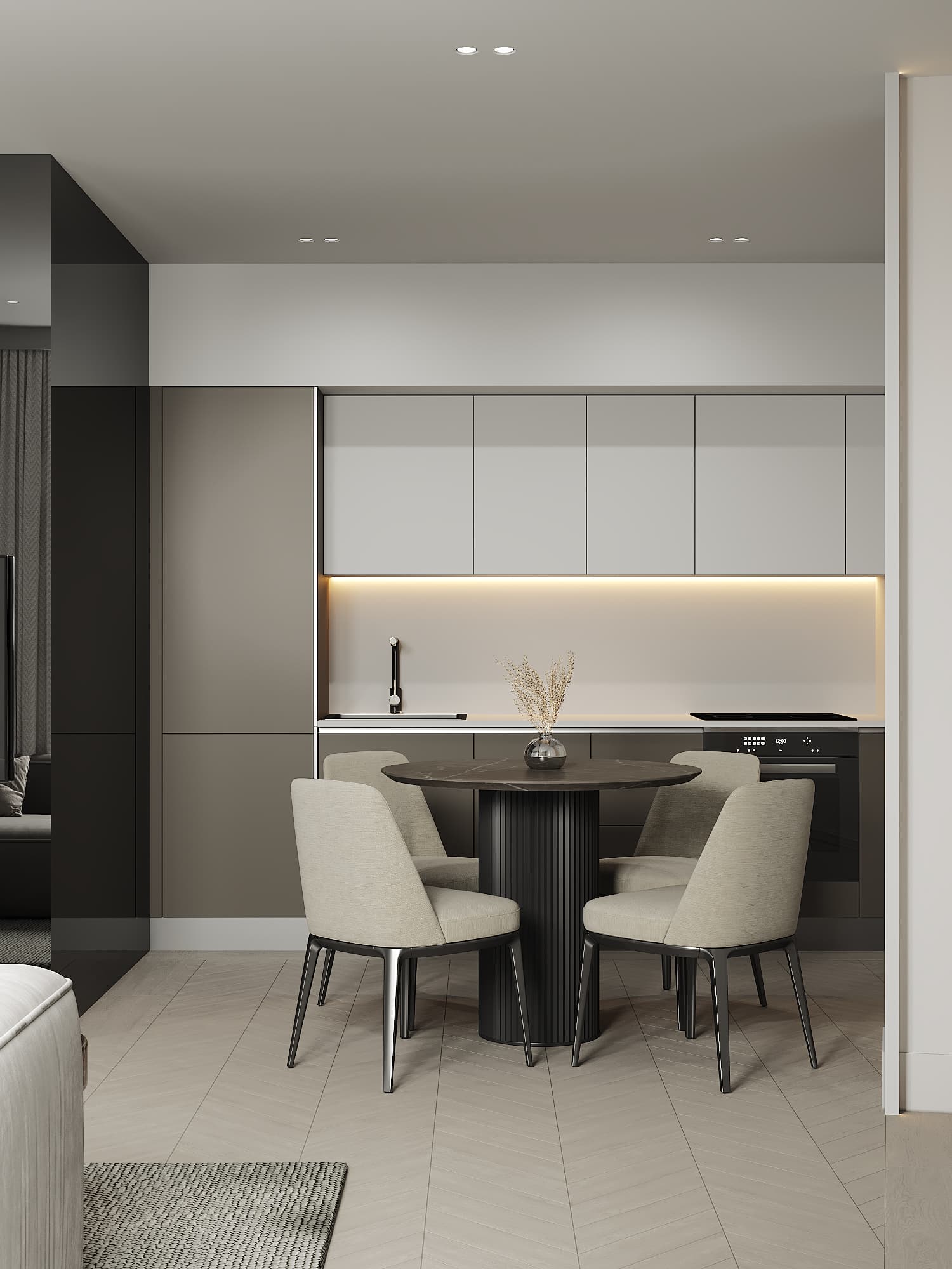 Kitchen & Dining area