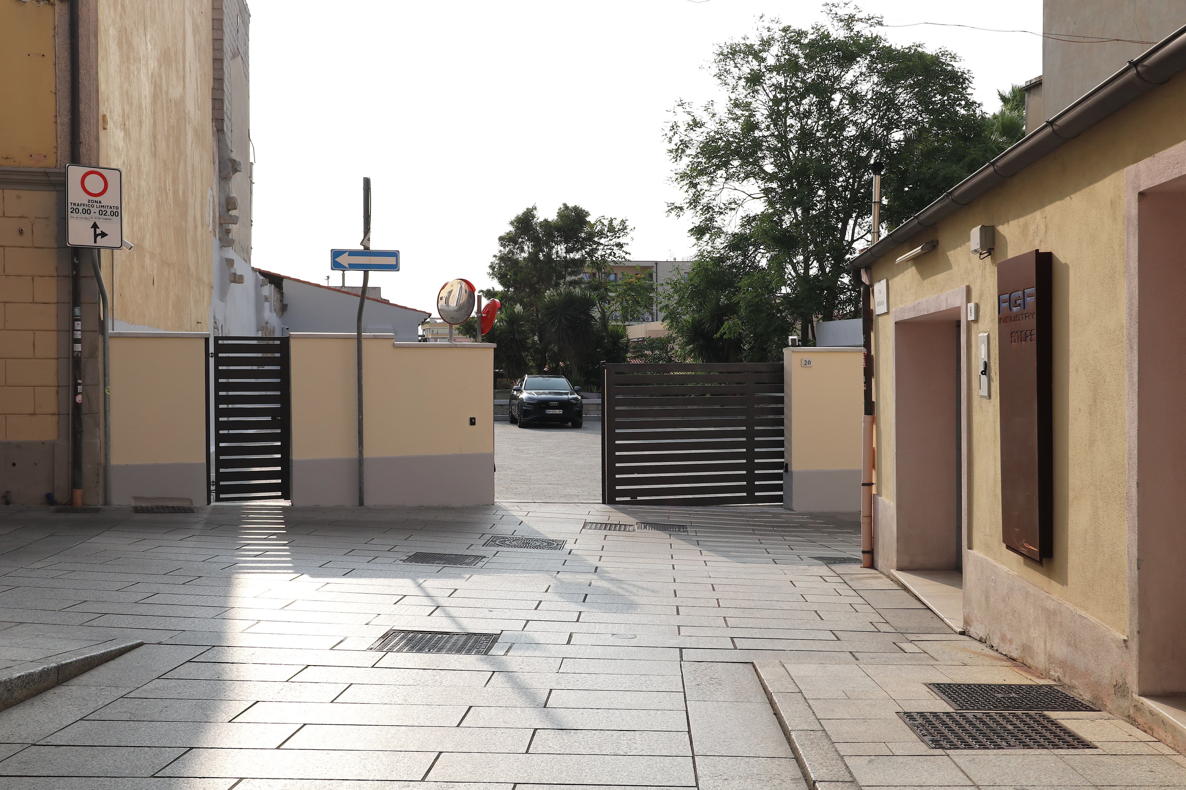 optional Secure Private parking