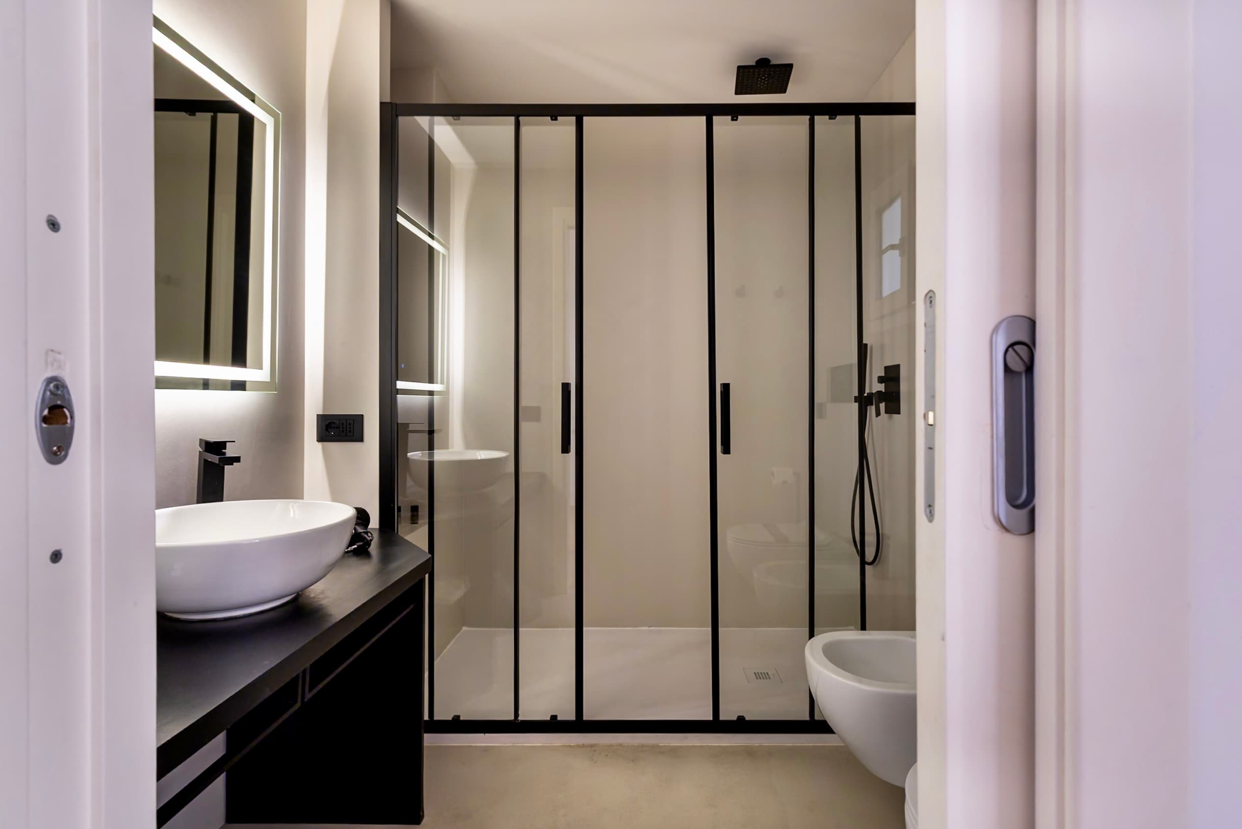Walk-in Rain Shower