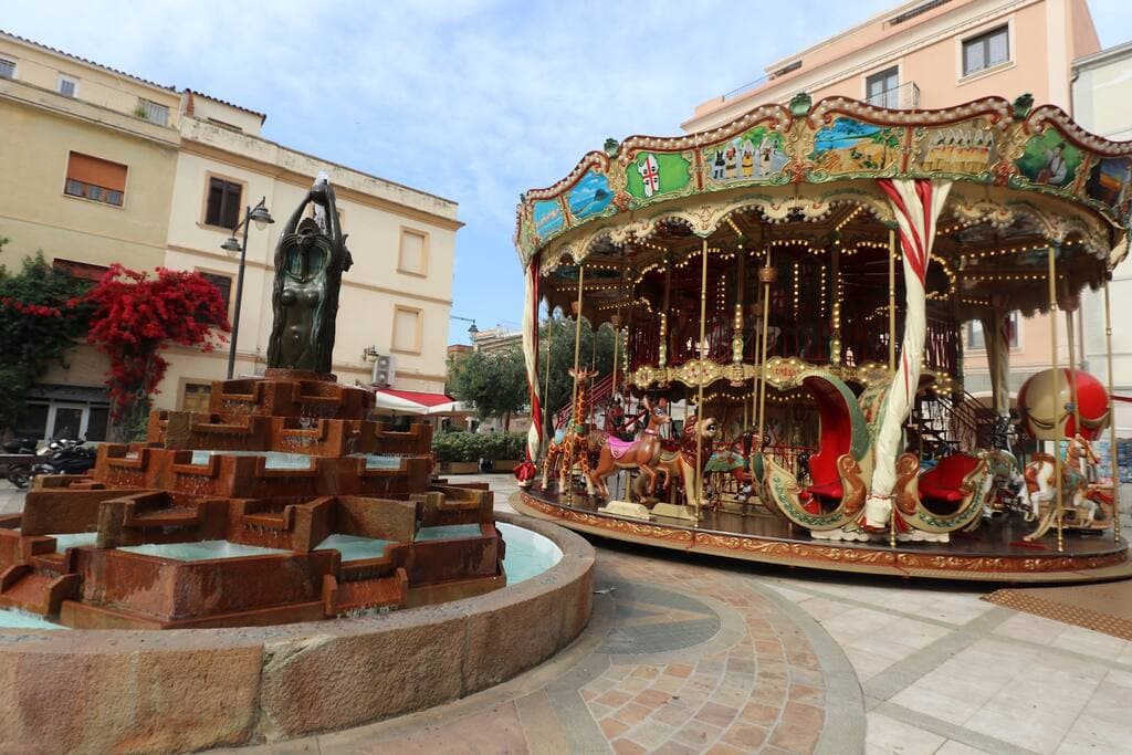 The town of Olbia