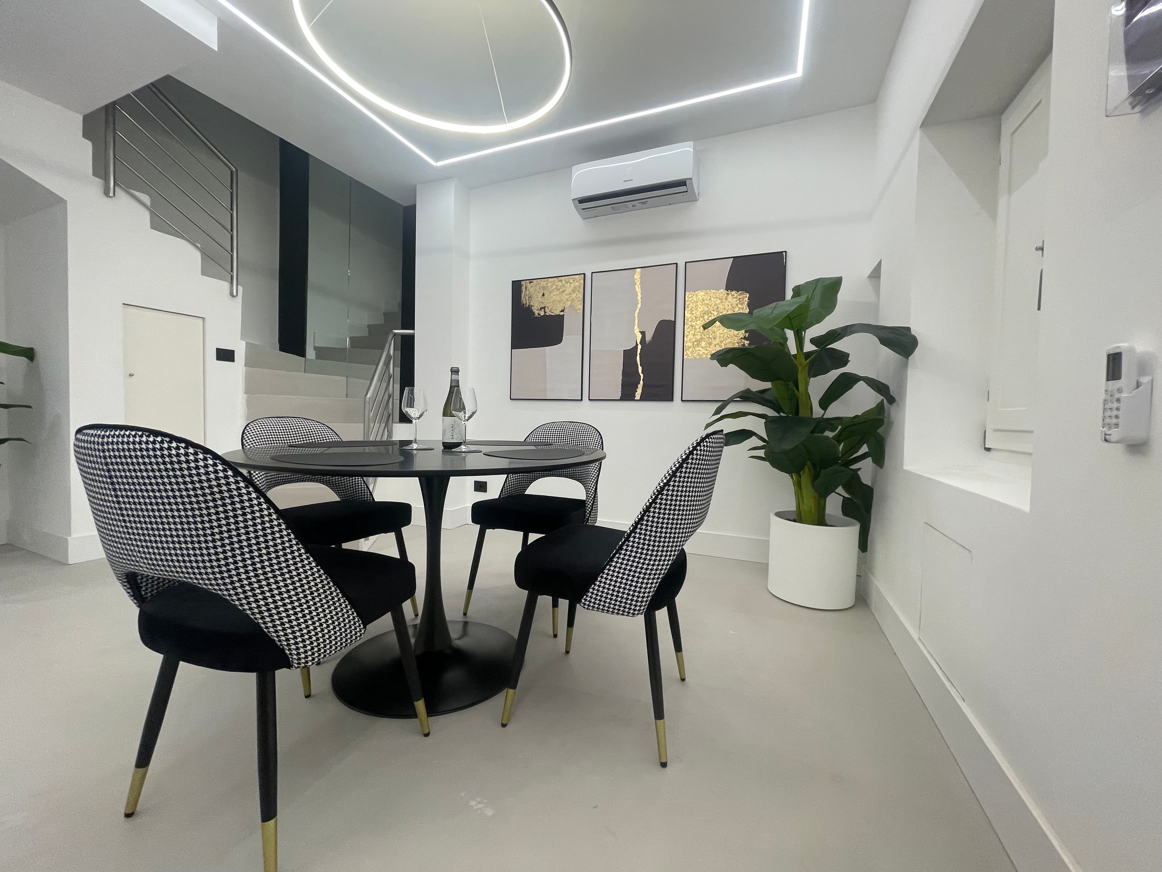 Dining Area with big table