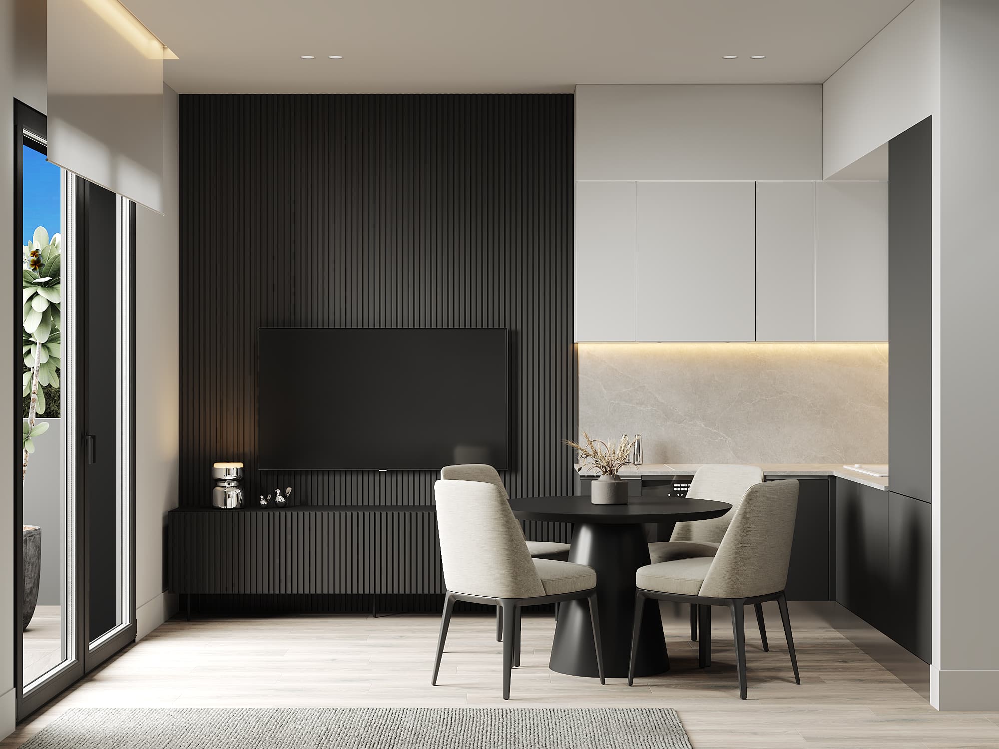 Living and Dining Area 