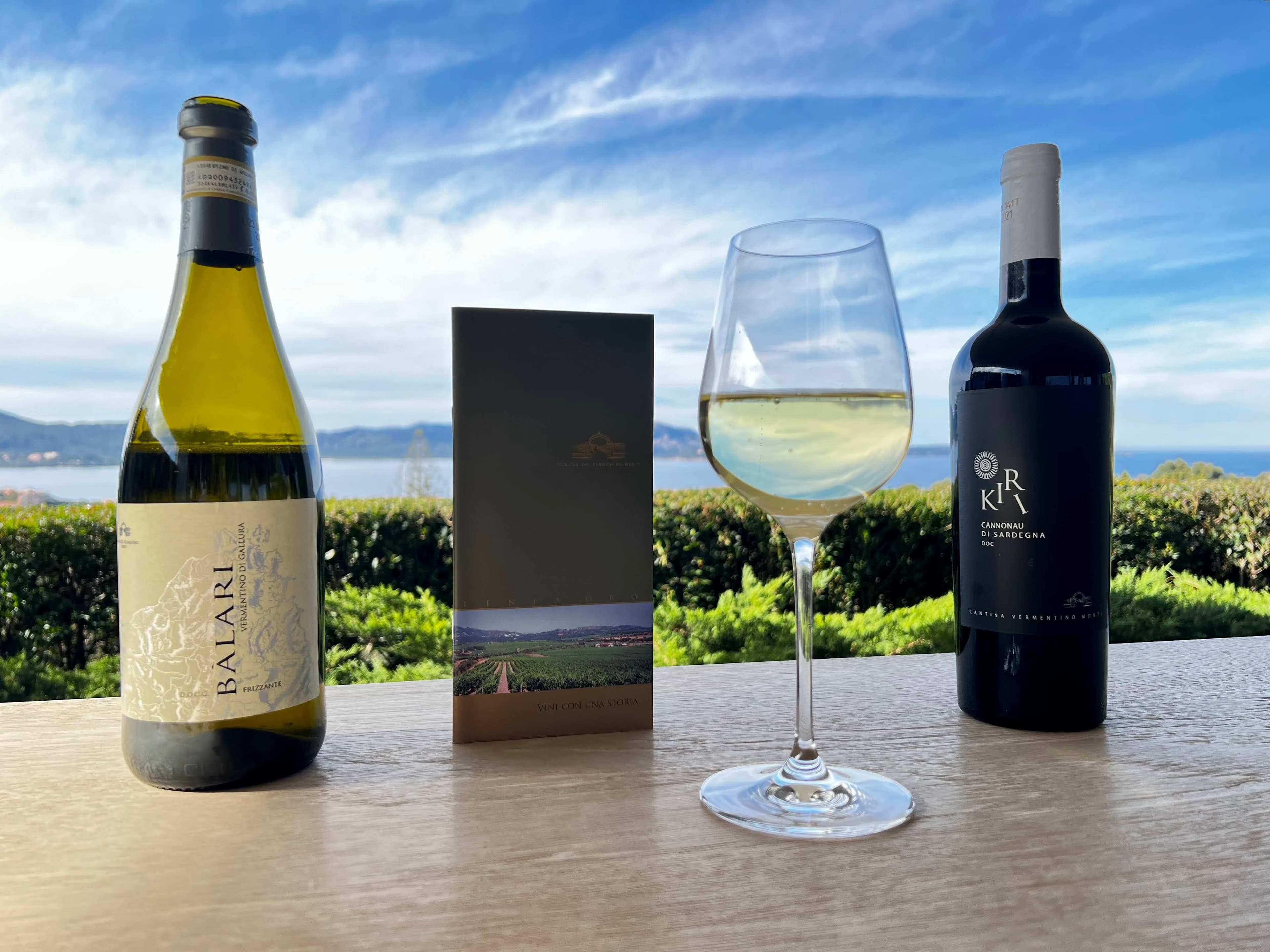 Your welcomes gift from Cantina del Vermentino & NR12