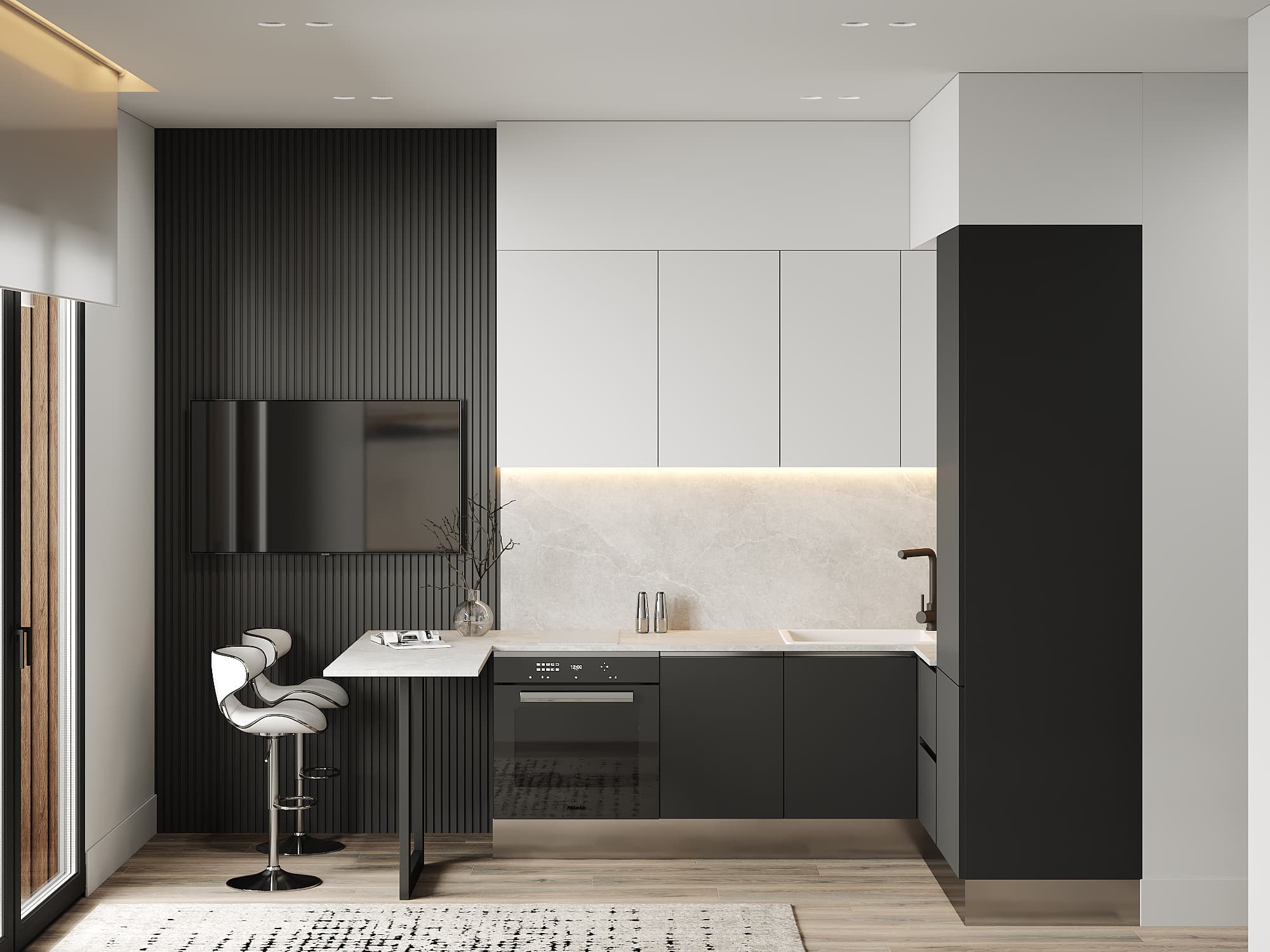 Fully equipped CREO-Kitchen