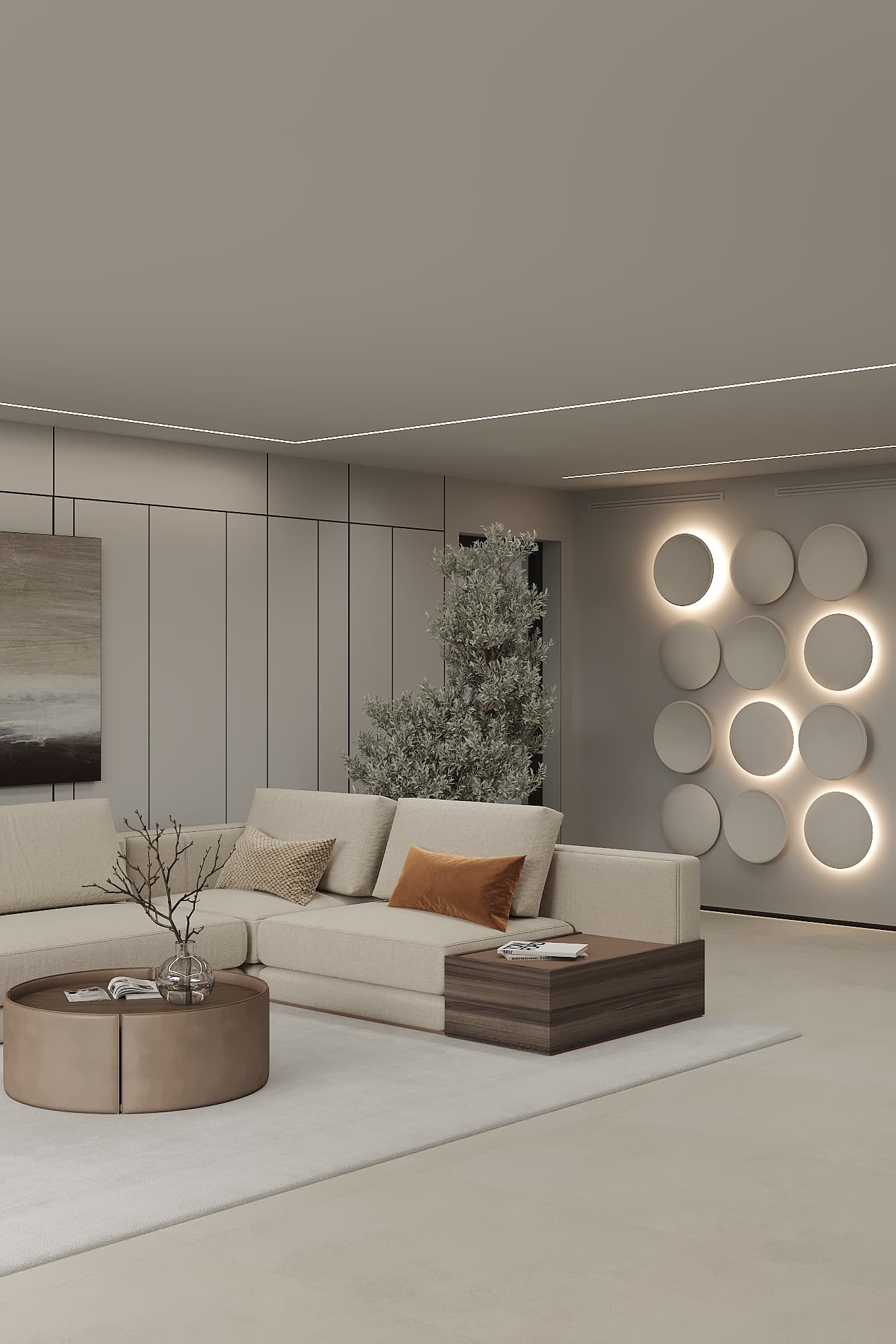 Ground floor TV room with comfortable sofa bed