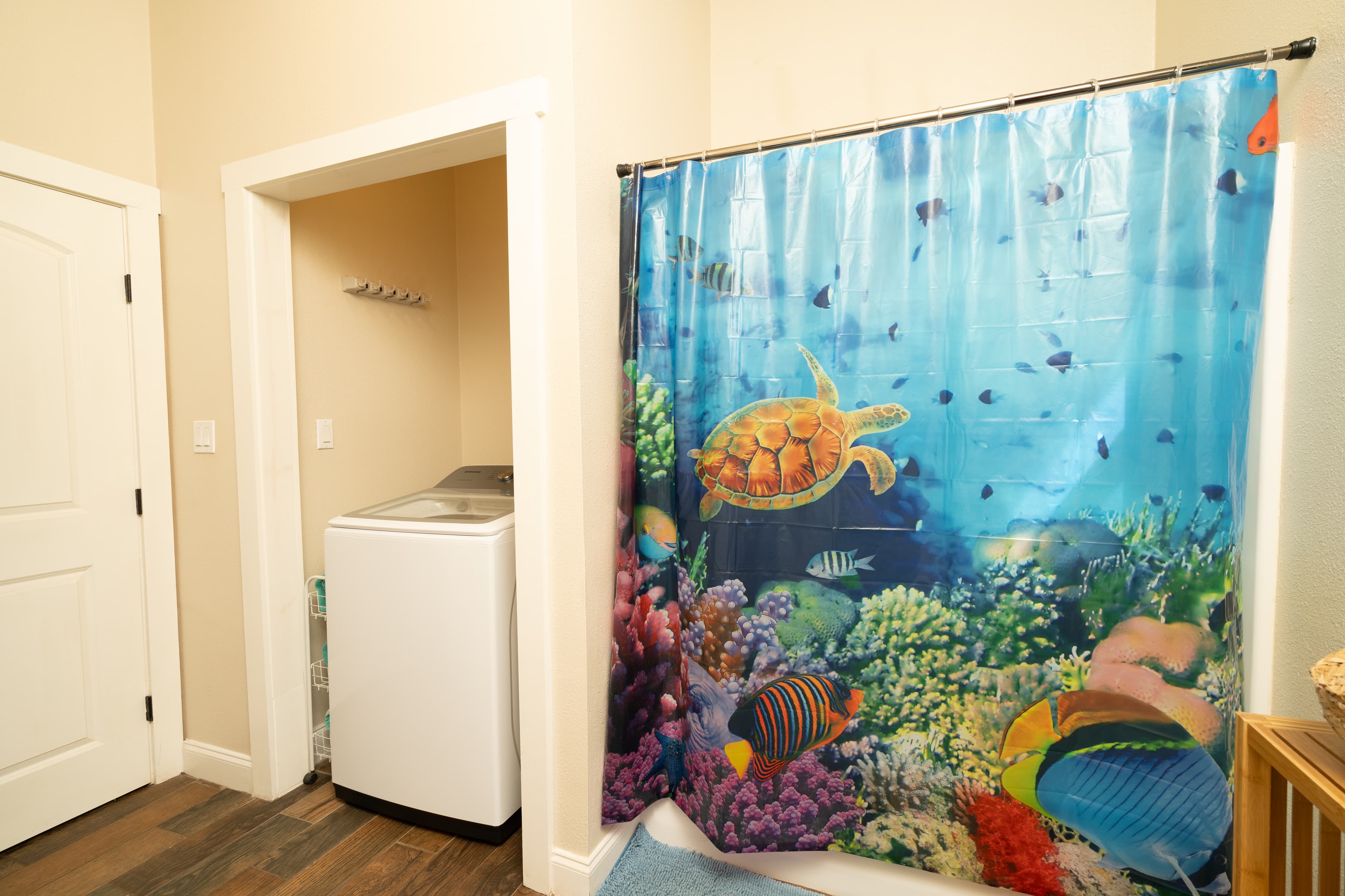 #1 Bath with full size laundry