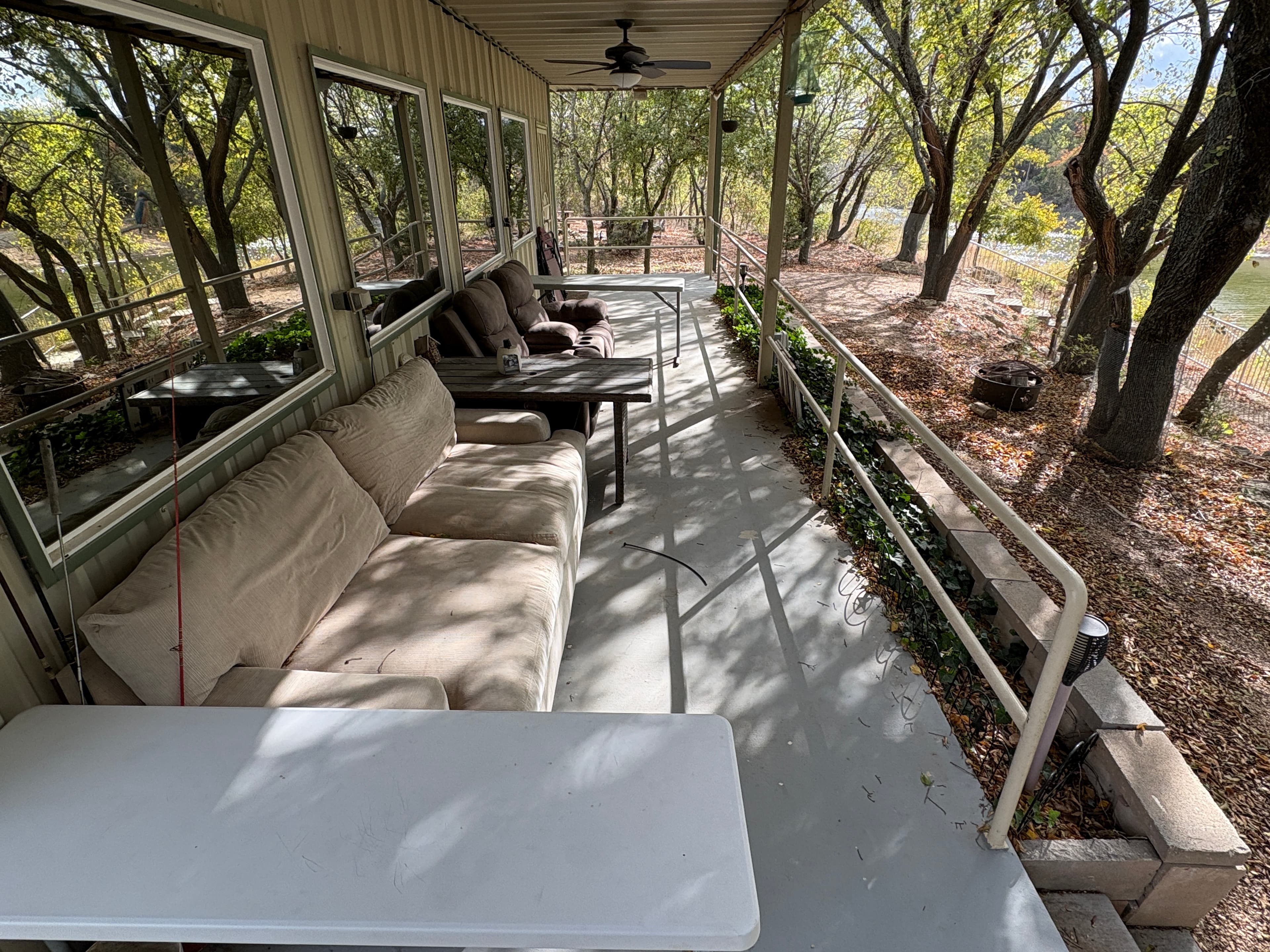 Captain’s Cabin Porch Couches
