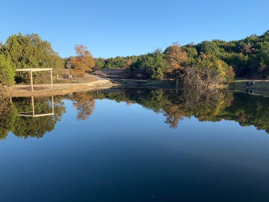 Lake Godstone Top of Dam Lower crappie pond