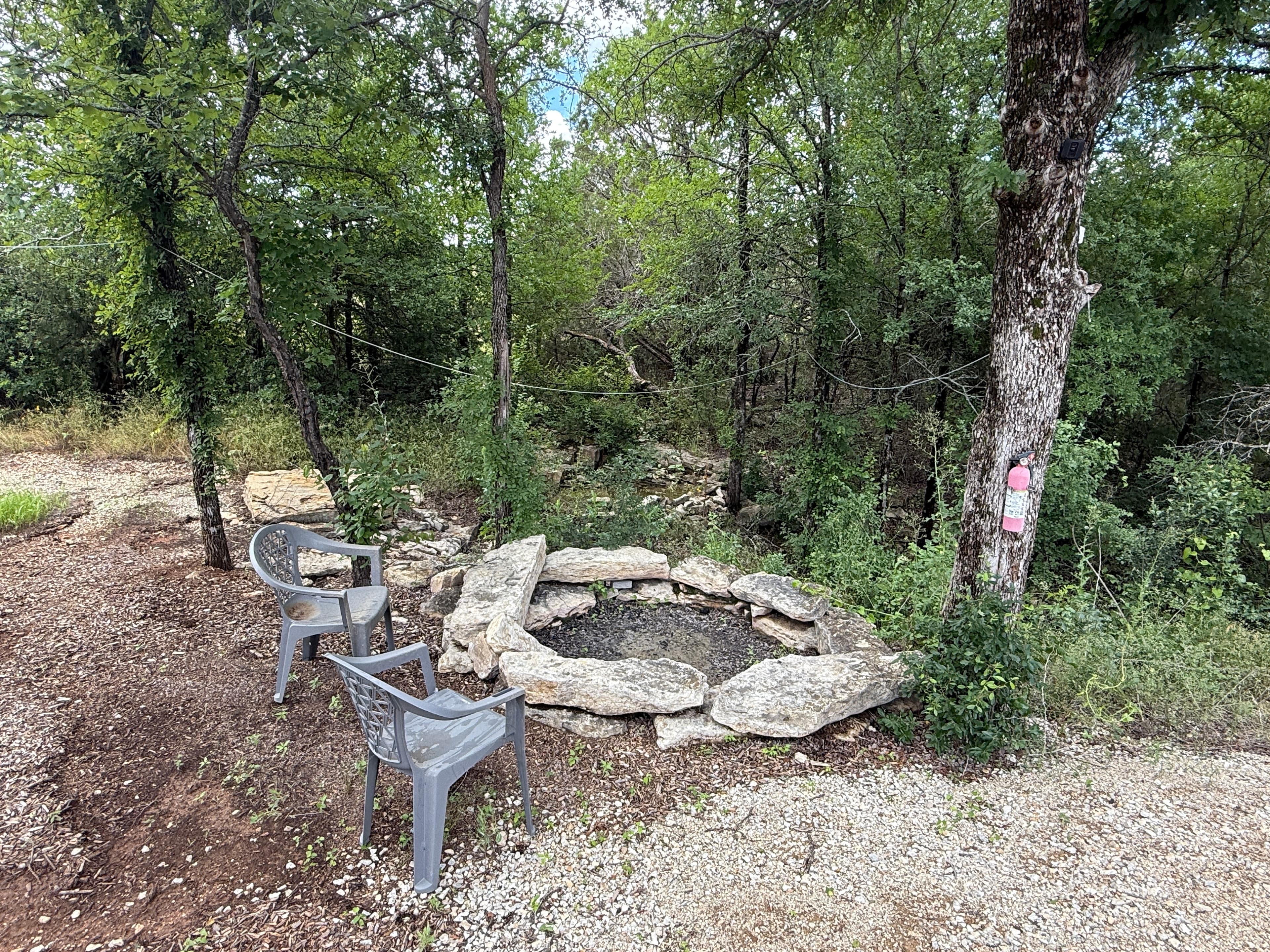 Serenity Campsite Lake Godstone Fire Pit