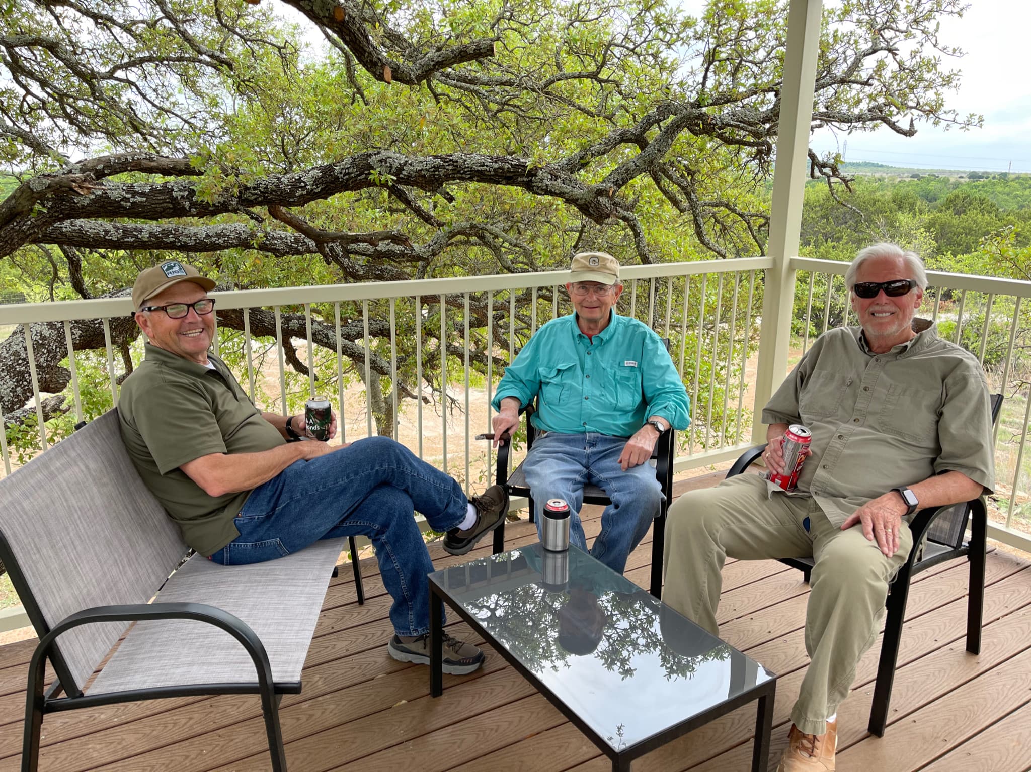 Texas Family Reunion Lake Godstone Refuge Group Campground tree house shelter