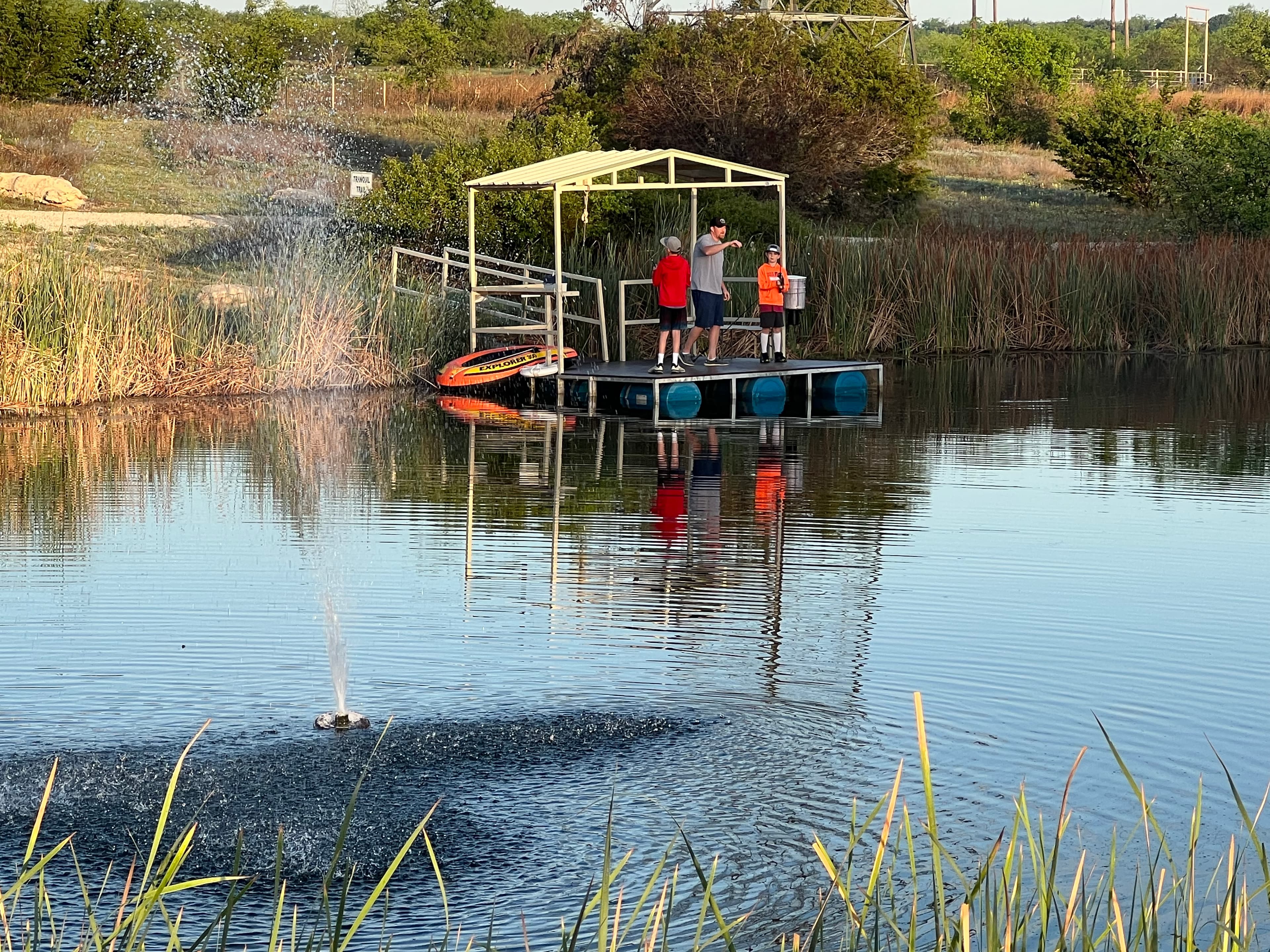 Church Retreat Lake Godstone Beaver Pond Family Fish