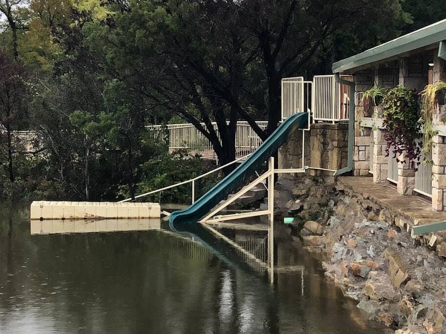 Lake Godstone Lodge Water slide