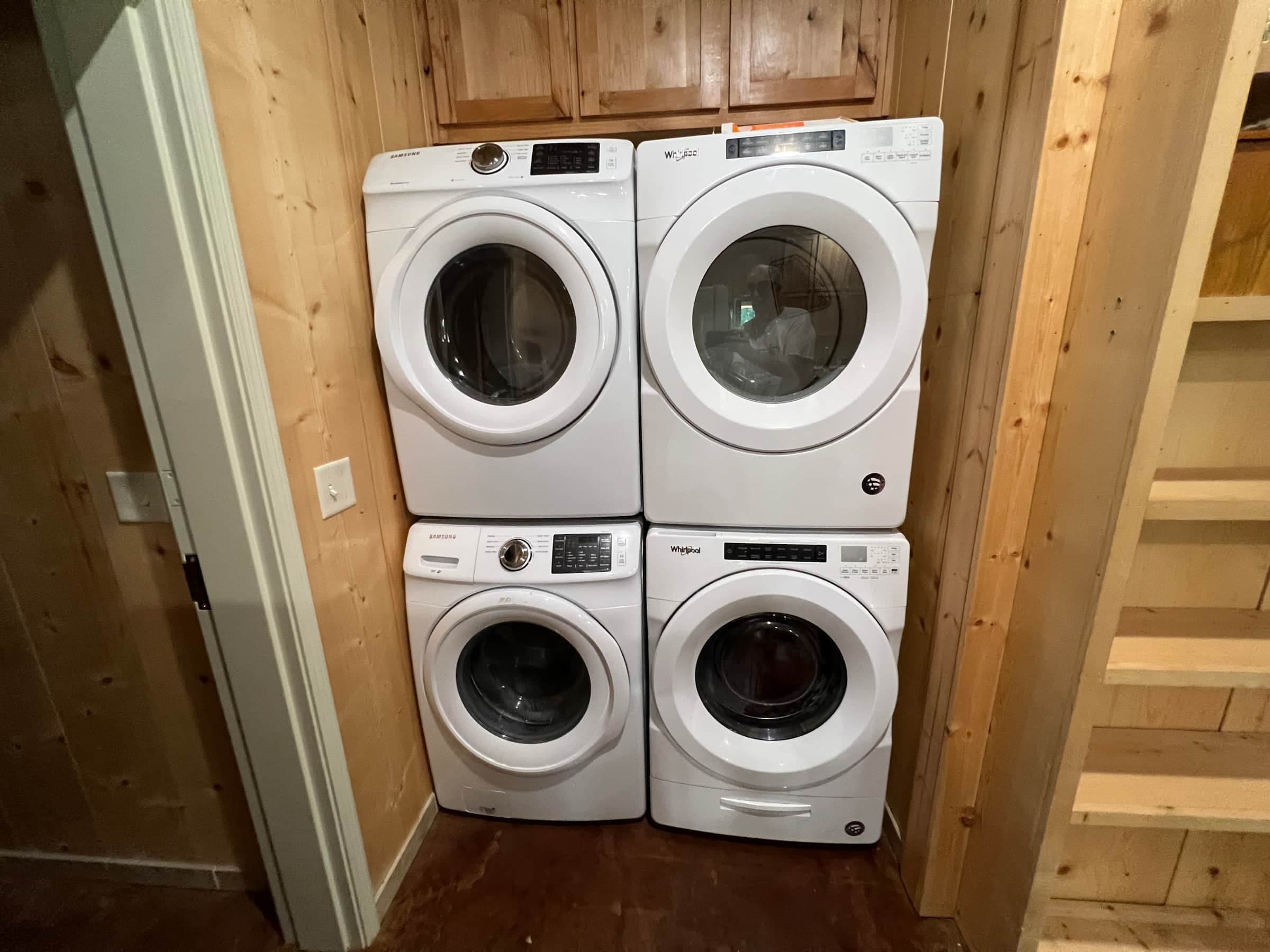 Lake Godstone Lodge Washers and Dryers
