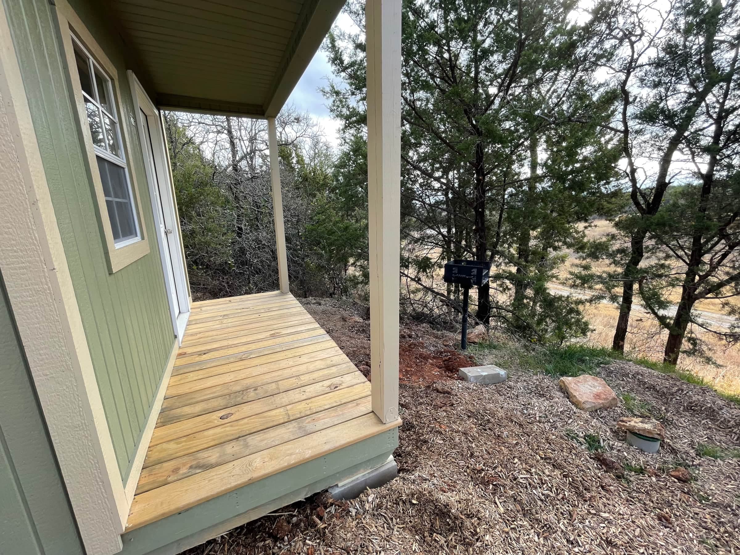 Lake Godstone Reflection CabinPorch