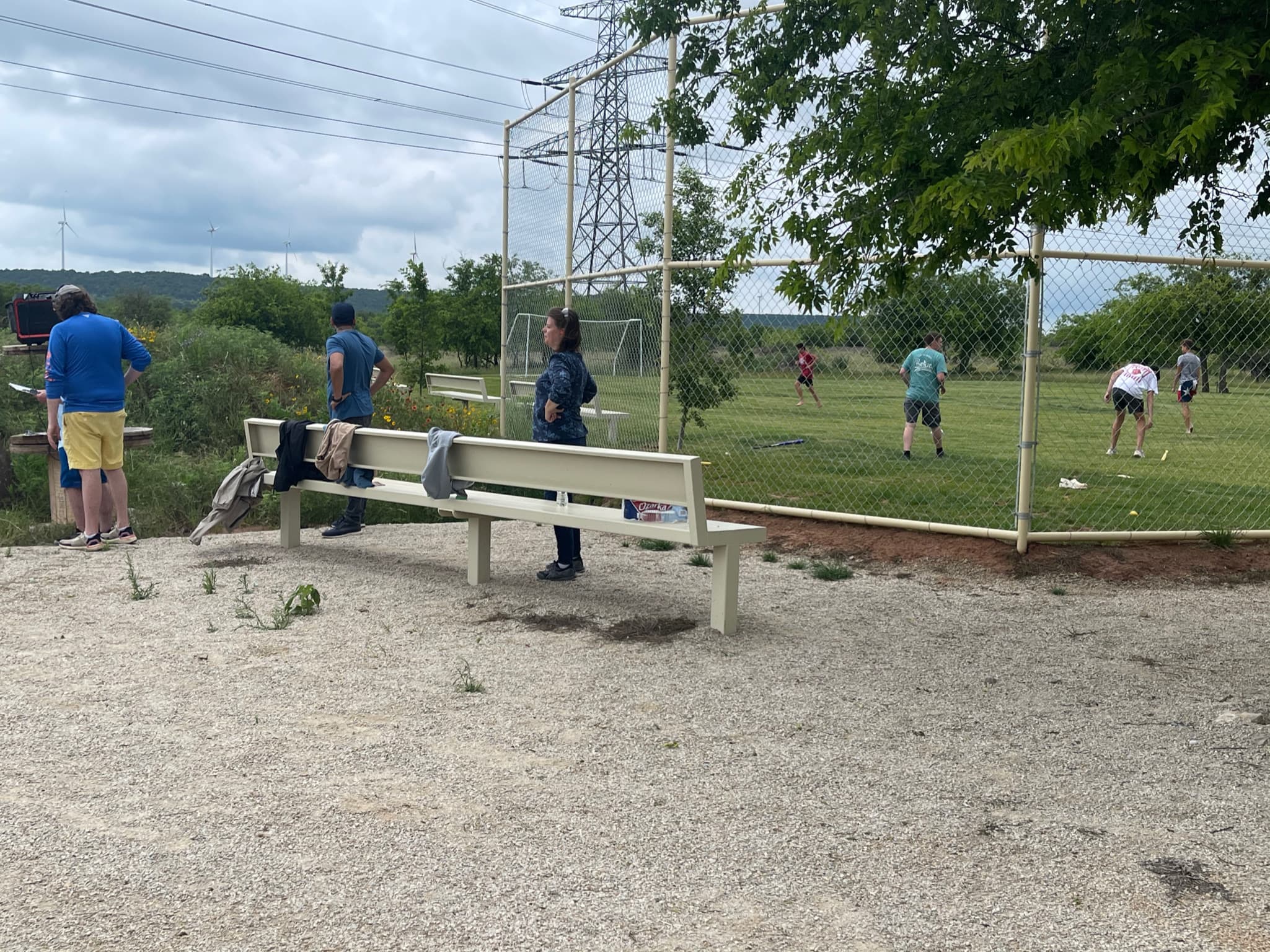 Lake Godstone Baseball Backstop