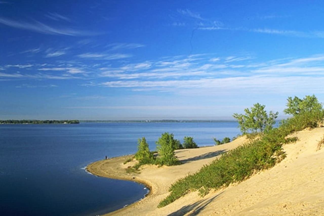 Prince Edward County is famous for Sandbanks Beach. Here is just one of the many sections. The Dunes.