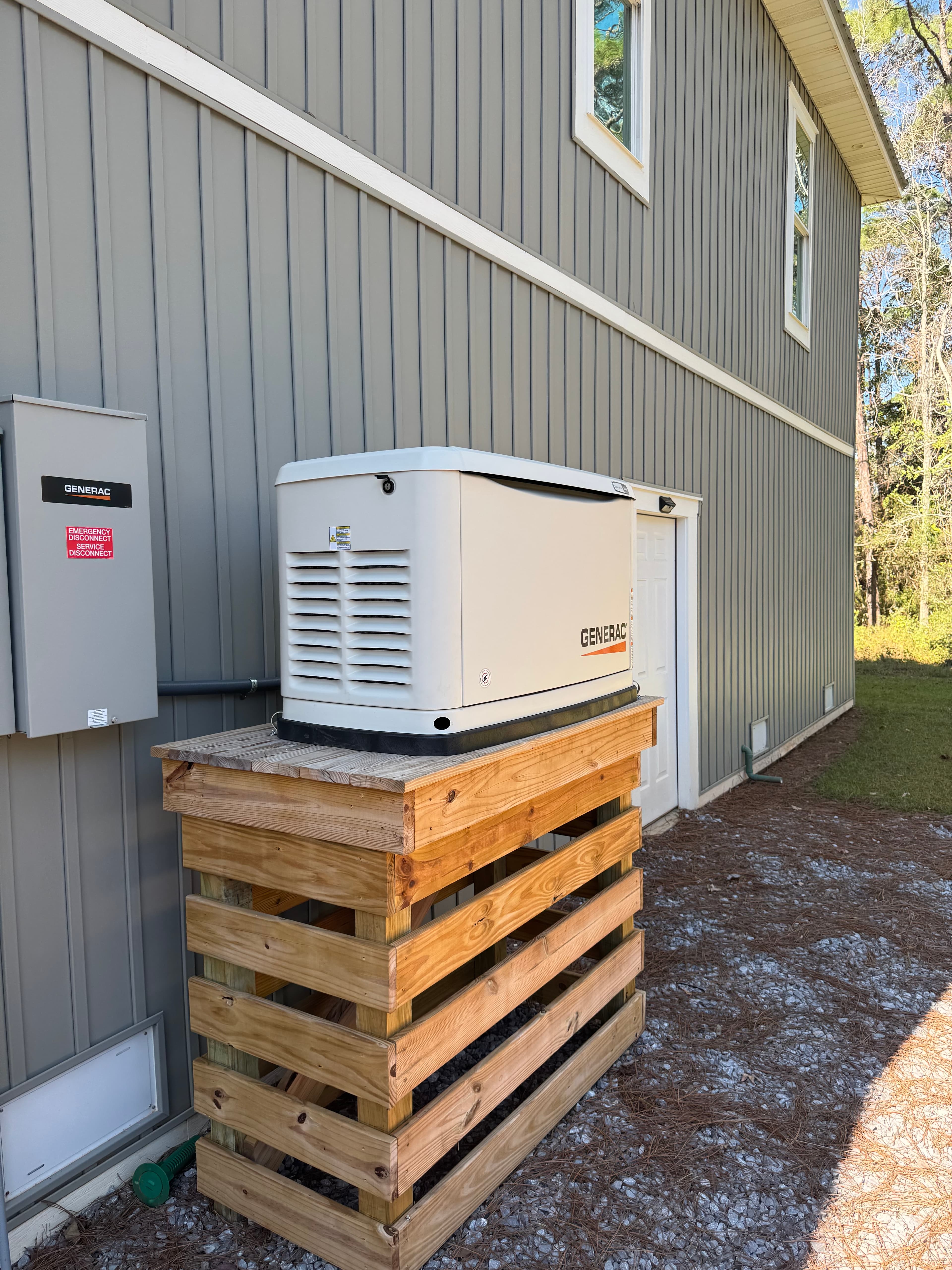 Whole house generator