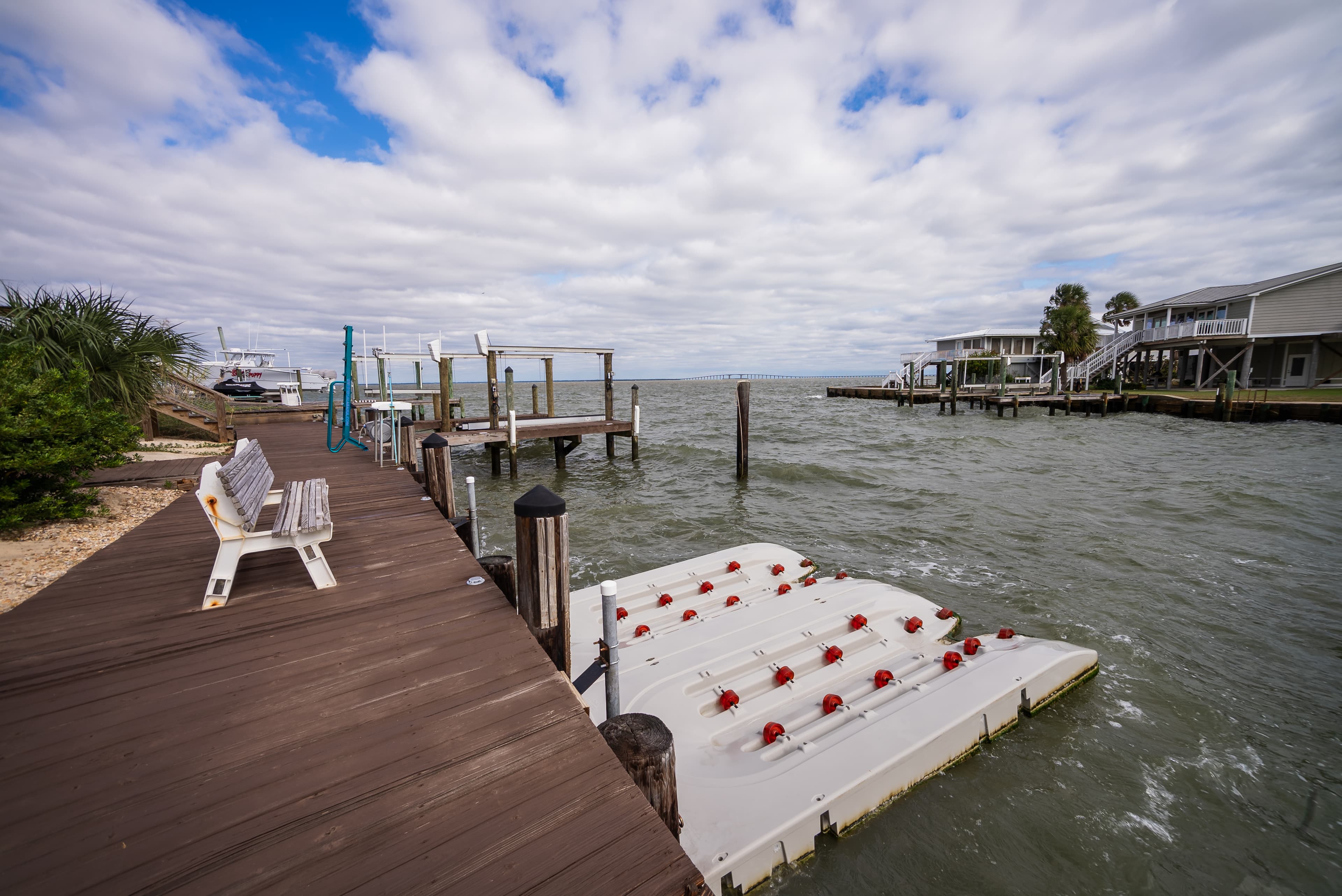 Dock sitting