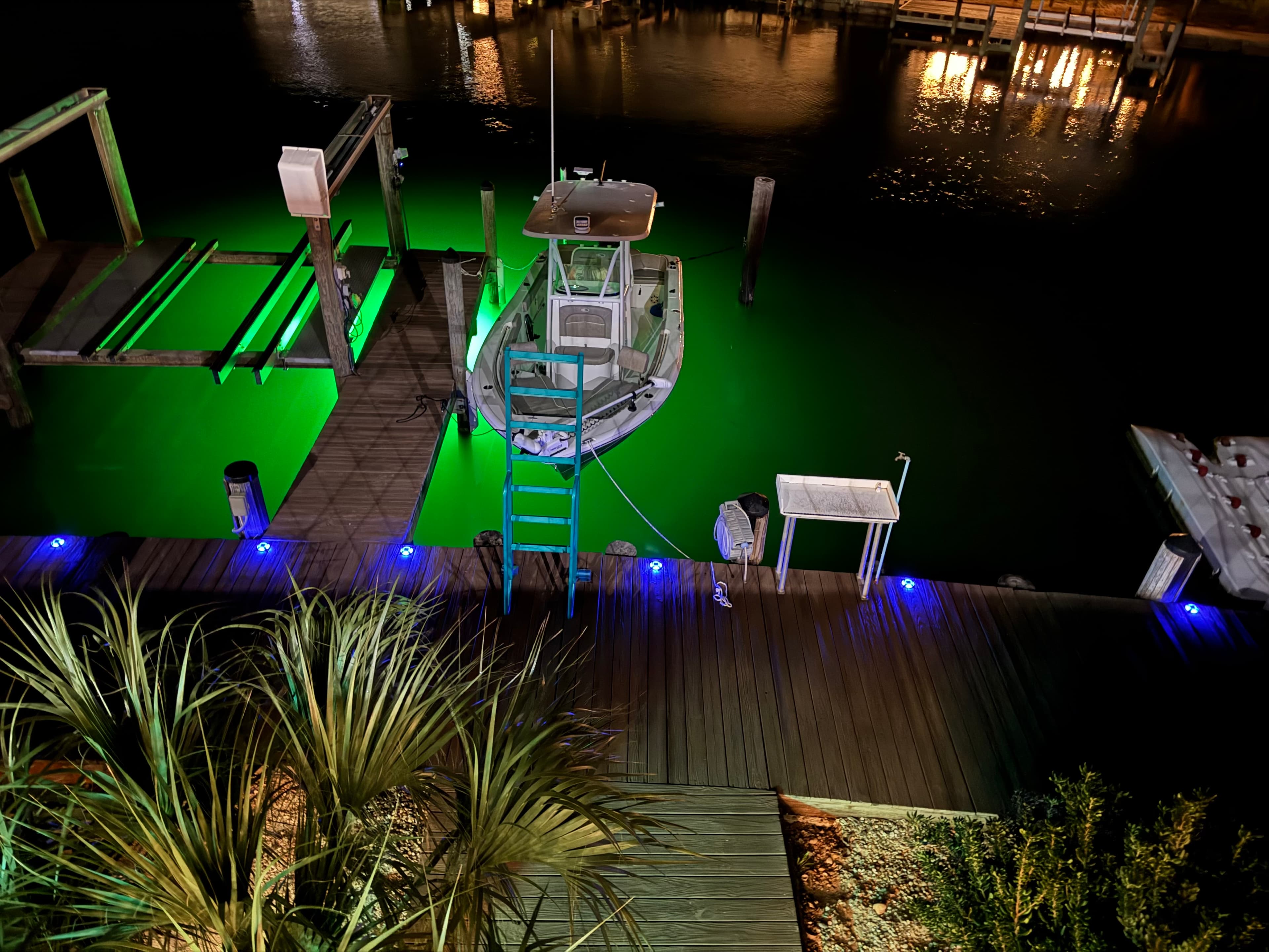 Night dock pic