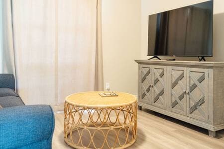 Den with sleeper sofa