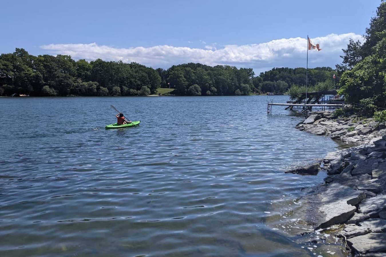 Kayak into the Cove