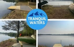 Tranquil Waters – Kayaks • Firepit • Lakefront