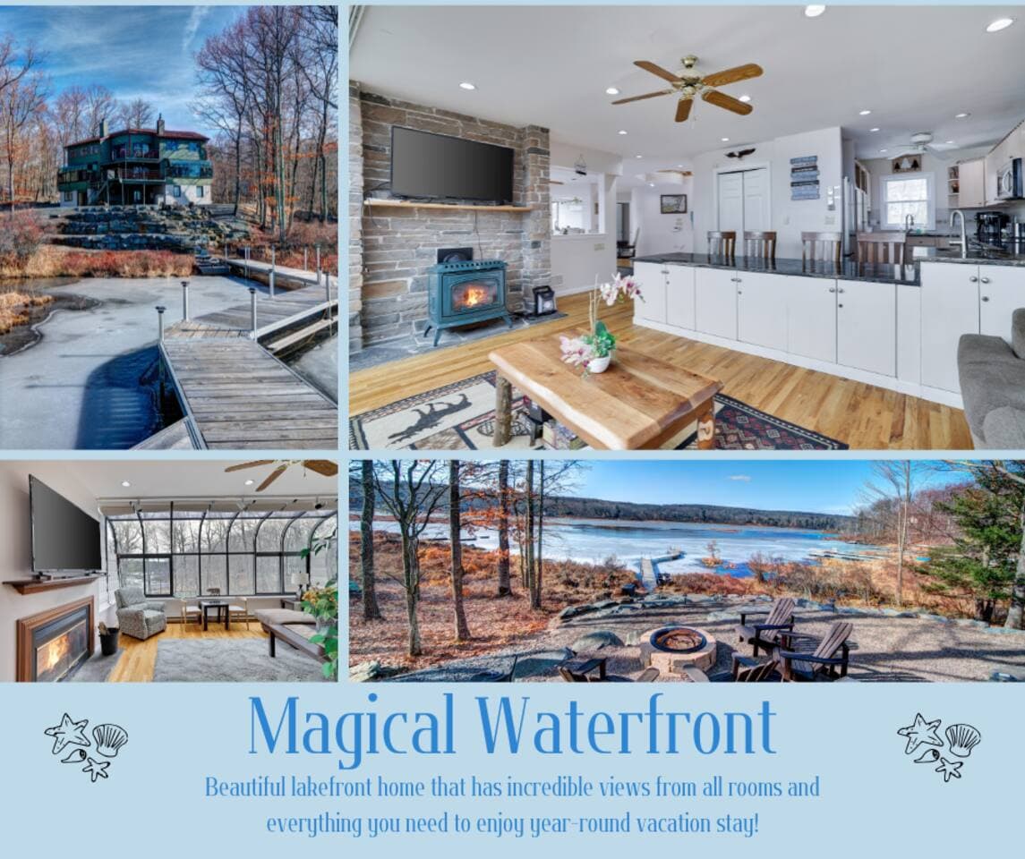 107 Bass Ct · Magical Waterfront with 4-Season fun