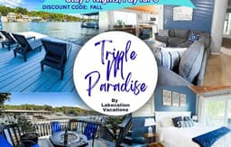 Near Paradise-3BD/2BA/Dock/Deck/Firepit/Kayaks-7PP