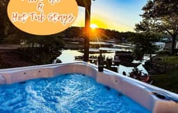 Lakefront Cabin-4BD/3BA/Dock/Hottub/Firepit/Kayaks