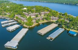 Lakeview Condo w/Dock/Pool/Hottub/Sauna-Sleeps 8